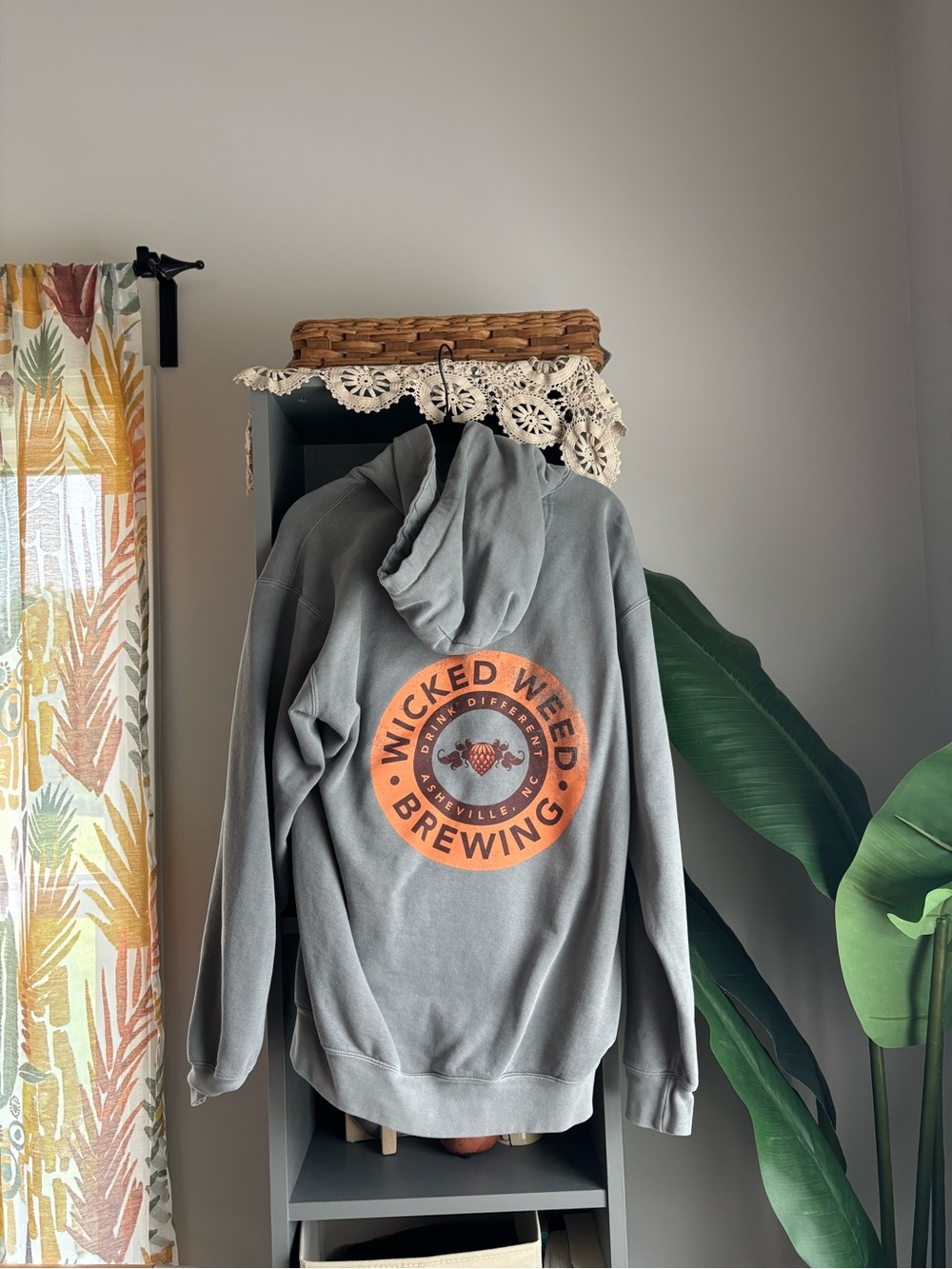 comfort colors wicked weed brewing asheville NC hoodie
